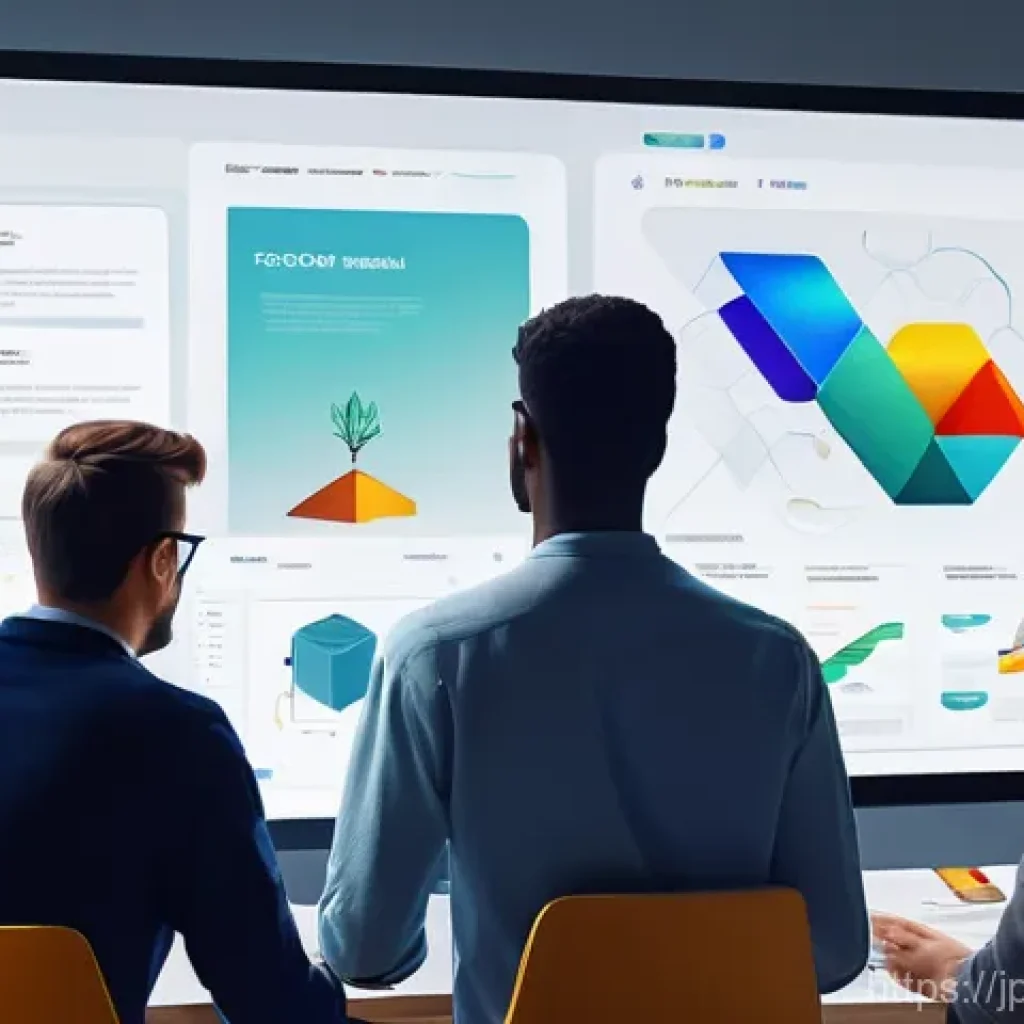 최고의 프로토타이핑 도구 비교 - **Prompt: "A vibrant and dynamic scene depicting the evolution of digital product prototyping. In th...