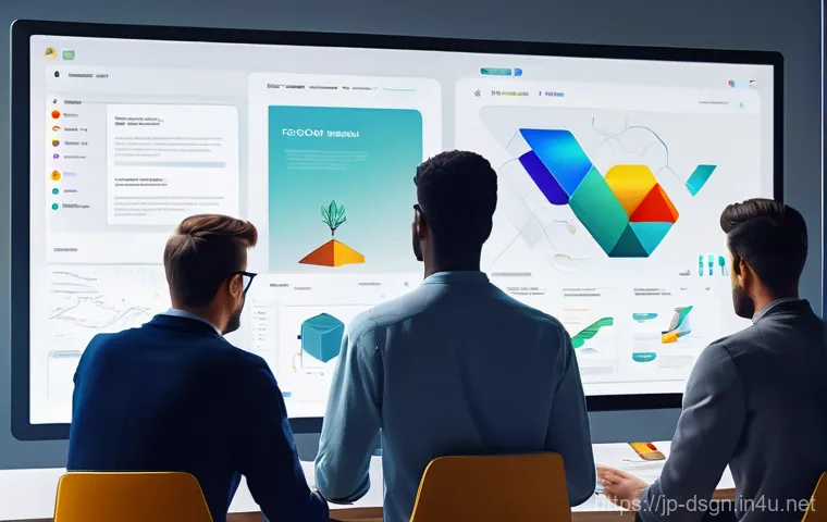 최고의 프로토타이핑 도구 비교 - **Prompt: "A vibrant and dynamic scene depicting the evolution of digital product prototyping. In th...