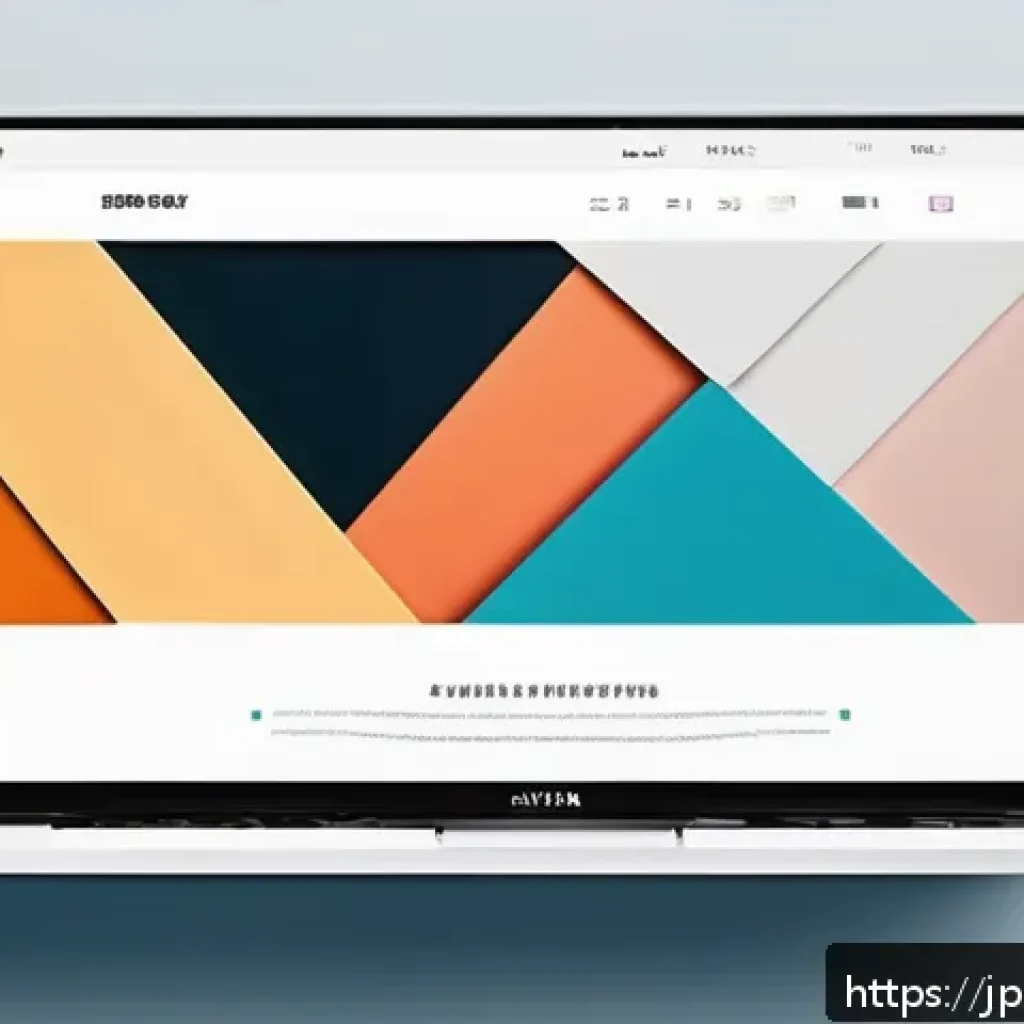 웹디자인에서 스크롤링 효과 적용 방법 - A sleek modern website homepage featuring smooth parallax scrolling effect, layered backgrounds with...