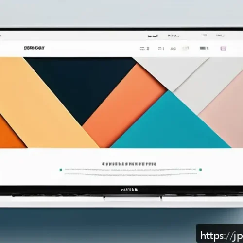 웹디자인에서 스크롤링 효과 적용 방법 - A sleek modern website homepage featuring smooth parallax scrolling effect, layered backgrounds with...