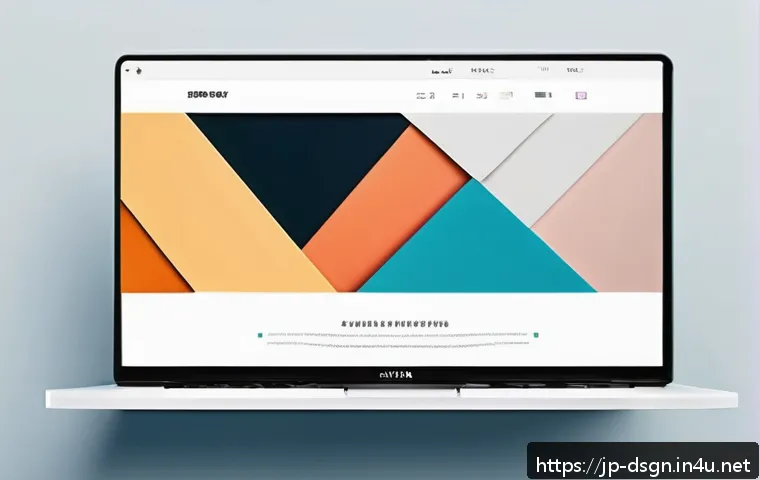 웹디자인에서 스크롤링 효과 적용 방법 - A sleek modern website homepage featuring smooth parallax scrolling effect, layered backgrounds with...